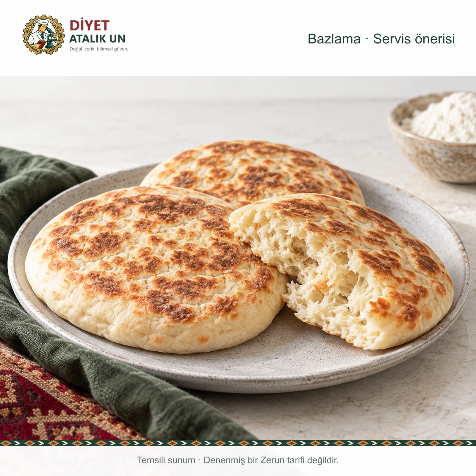 Un kullanımına örnek bazlama sunumu, temsili servis önerisi
