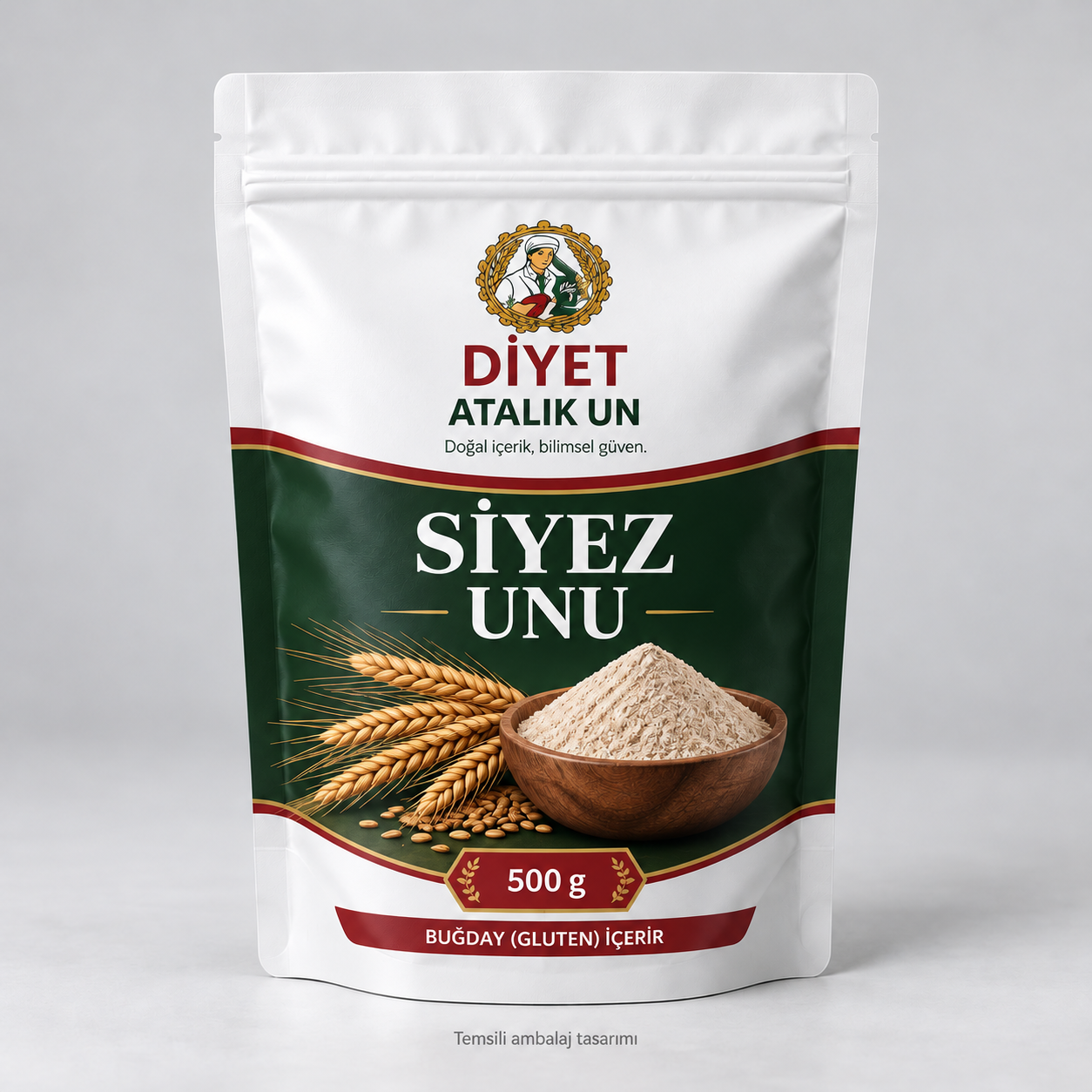 Siyez Unu 500 g temsili ambalajı